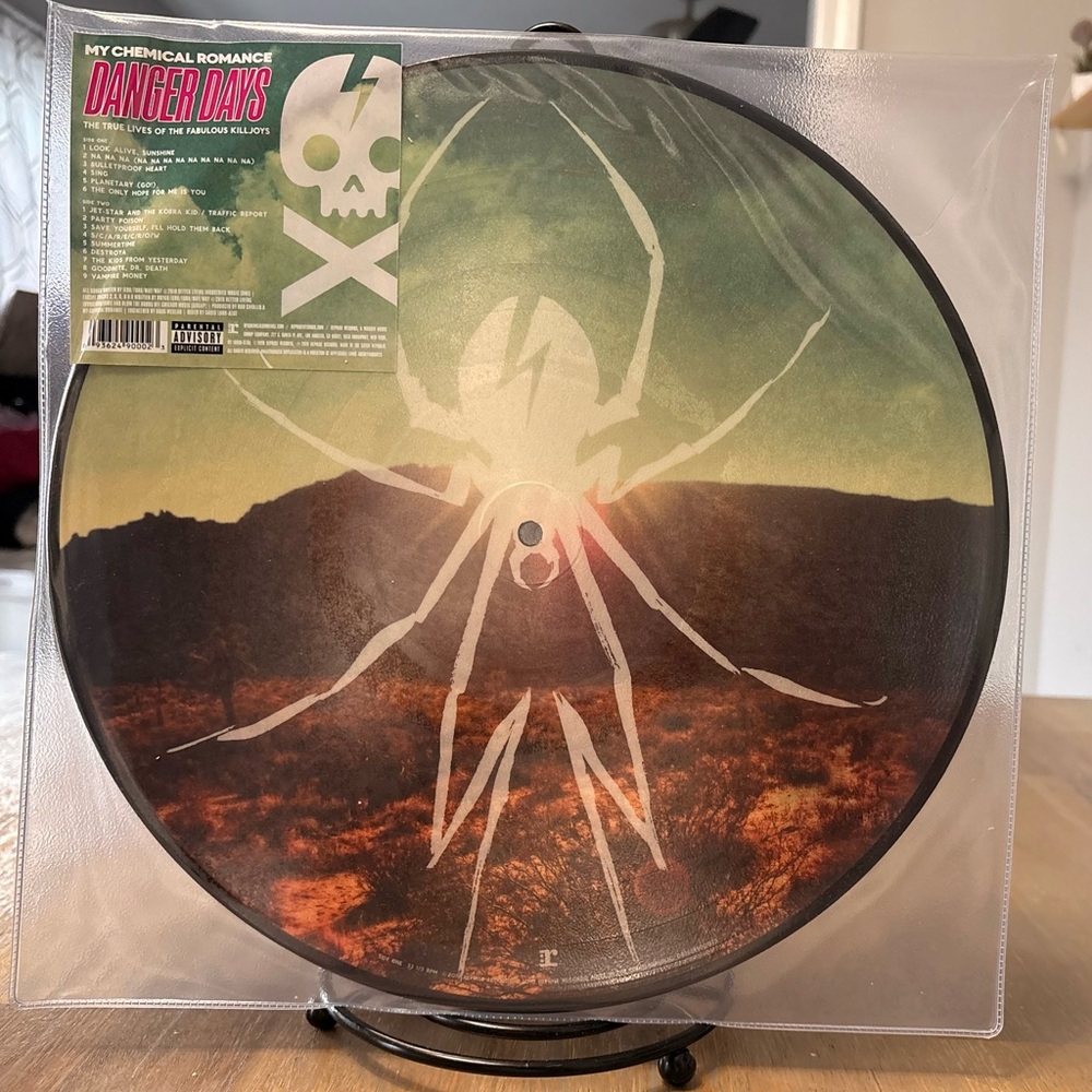 My Chemical Romance, DANGER DAYS Picture Disc Vinyl Album New Sealed Limited.
